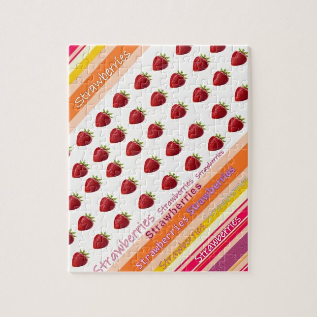 Strawberries Jigsaw Puzzle Daisy (Vertical)