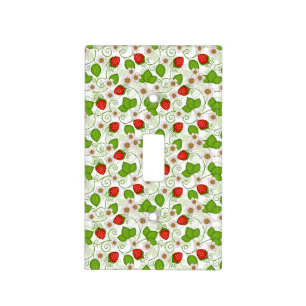 STRAWBERRIES LIGHT SWITCH COVER