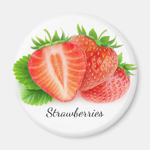 Strawberries Magnet