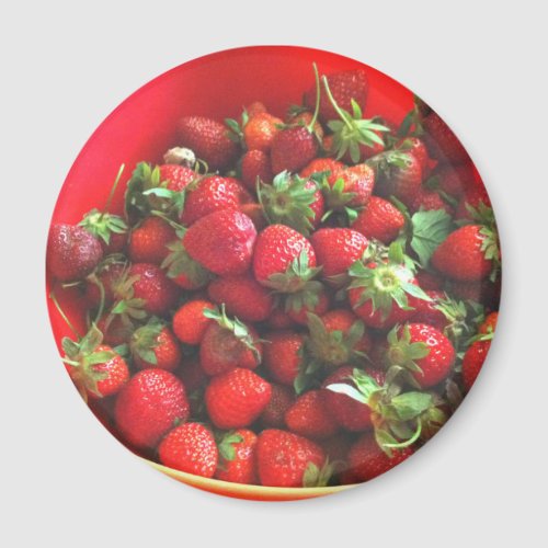 Strawberries Magnet