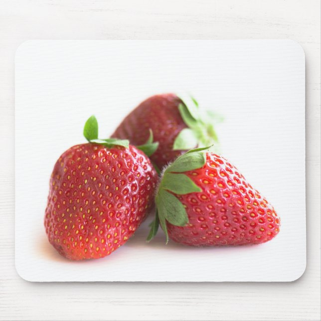 Strawberries Mouse Pad (Front)