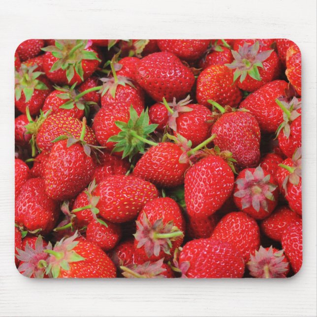 Strawberries Mouse Pad (Front)