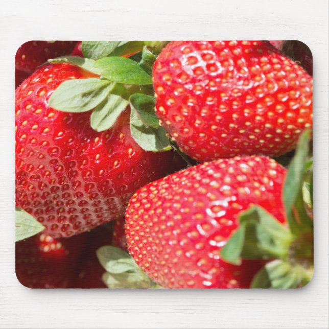 Strawberries Mouse Pad (Front)