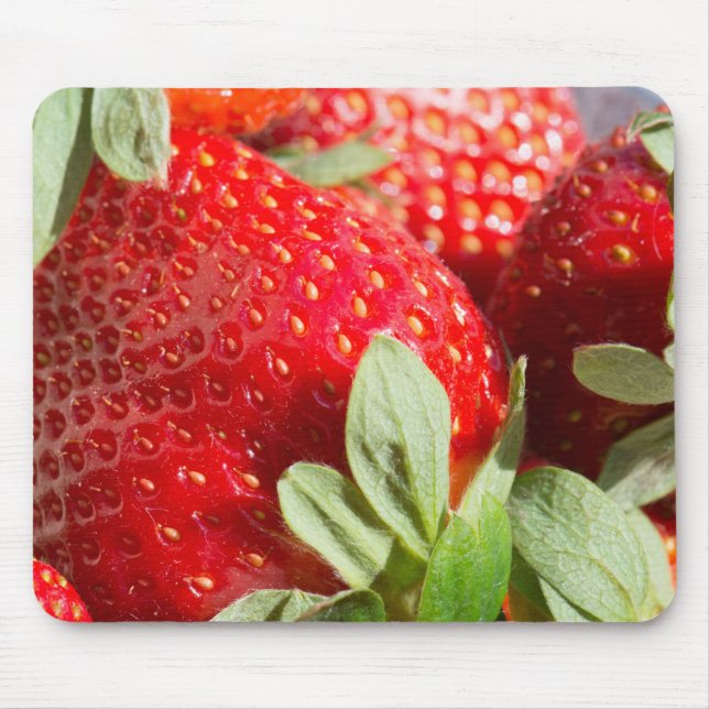 Strawberries Mouse Pad (Front)