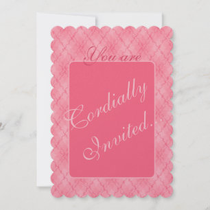 Strawberries n Cream Invitation