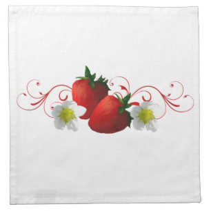 Strawberries Napkin