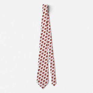 Strawberries Neck Tie