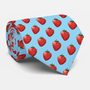 Strawberries Neck Tie