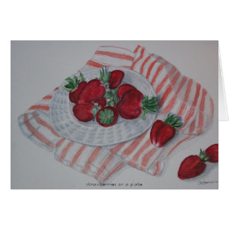 Strawberries on... - cards
