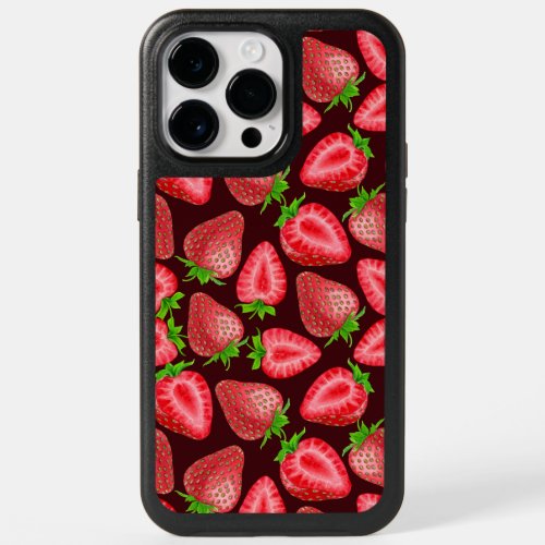 Strawberries OtterBox iPhone 14 Pro Max Case