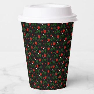Strawberries Paper Cup
