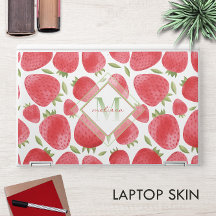 🍓 Strawberries Pattern Monogram