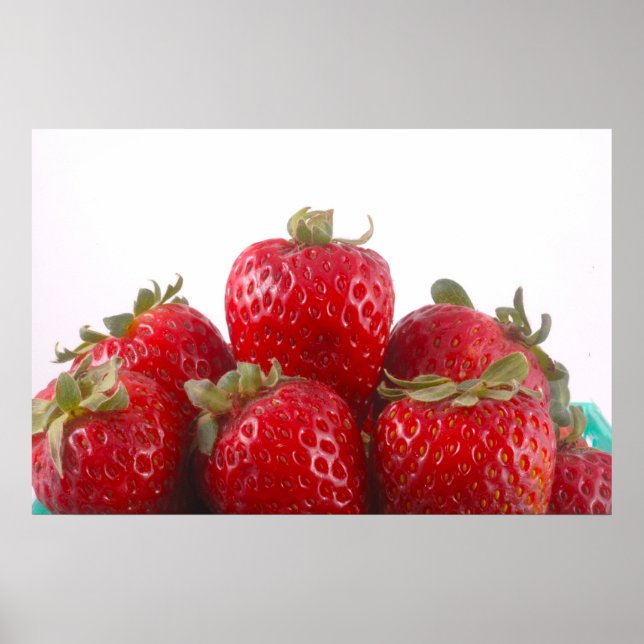 Strawberries Photo Poster (Front)