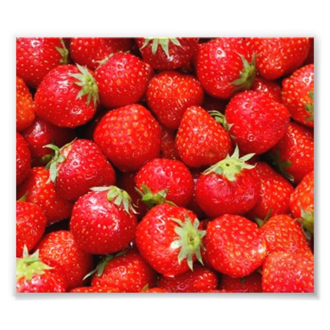 Strawberries Photo Print (Front)