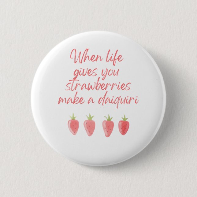 Strawberries Pin (Front)