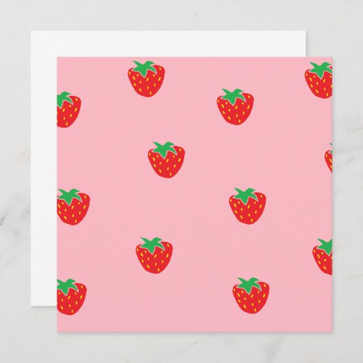 Strawberries Pink (Front/Back)