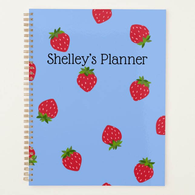 Strawberries Planner (Front)