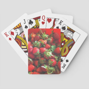 Strawberries Playing Cards
