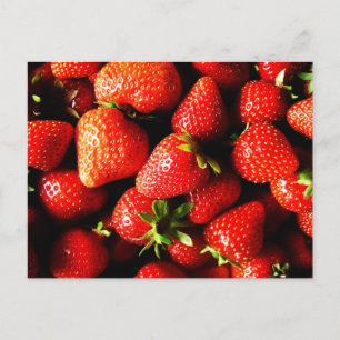 Strawberries Postcard