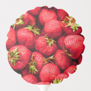 Strawberries Red Delicious Strawberry Balloon