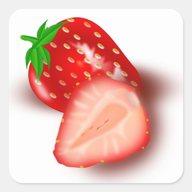 Strawberries Sticker (Front)