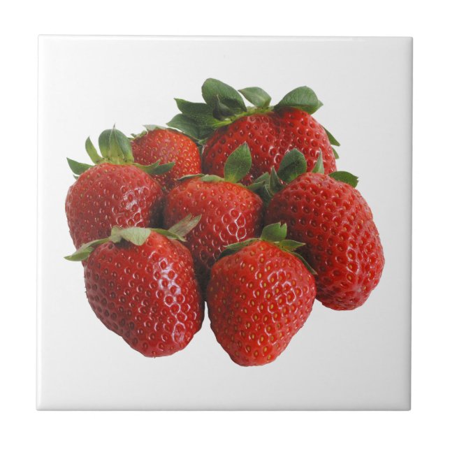 Strawberries Tile (Front)