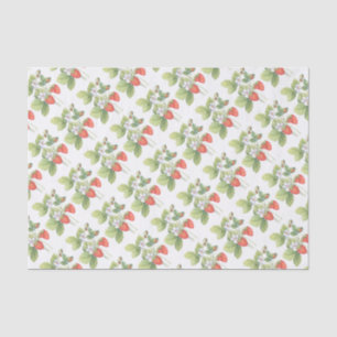 Strawberries Tissue Paper