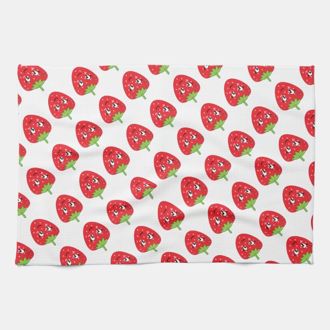 Strawberries Towel (Horizontal)