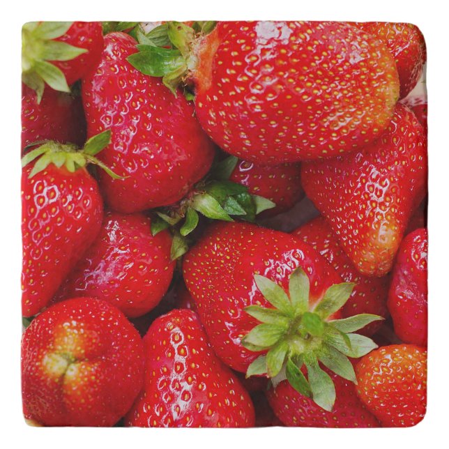 Strawberries trivets (Front)