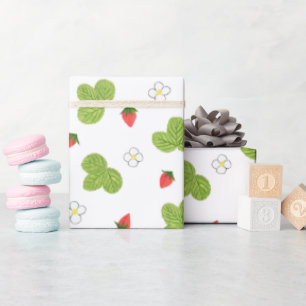 Strawberries Wrapping Paper