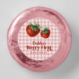 Strawberry 1st Birthday Berry First Birthday Dipped Oreo Cookie Favors