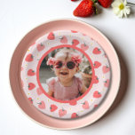 Strawberry 1st Birthday Party Berry First Photo Paper Plates<br><div class="desc">Strawberry 1st Birthday Party Berry First Photo Paper Plates</div>