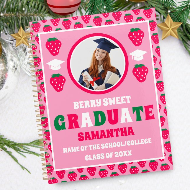 Strawberry 2026 Graduate Photo Graduation Planner (Creator Uploaded)
