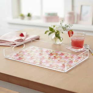 Strawberry Acrylic Tray