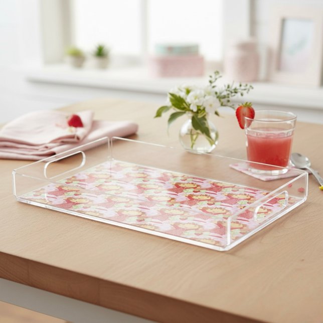 Strawberry Acrylic Tray (Creator Uploaded)