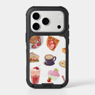 Strawberry Aesthetic Breakfast 🍓✨ Cozy Cafe Vibes iPhone 17 Pro Case