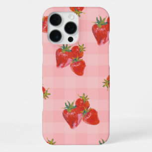 Strawberry Aesthetic Case Fresh Fruit Vibes