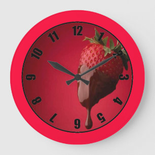 Strawberry and Chocolate Clock