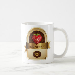 Strawberry And Chocolate Custom Mug