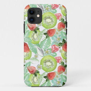 Strawberry and kiwi.  iPhone 11 case