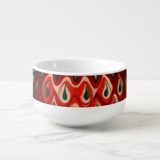 Strawberry Art Design Soup Mug