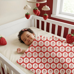 Strawberry Baby Blanket
