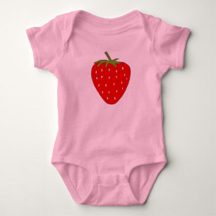 STRAWBERRY BABY BODYSUIT