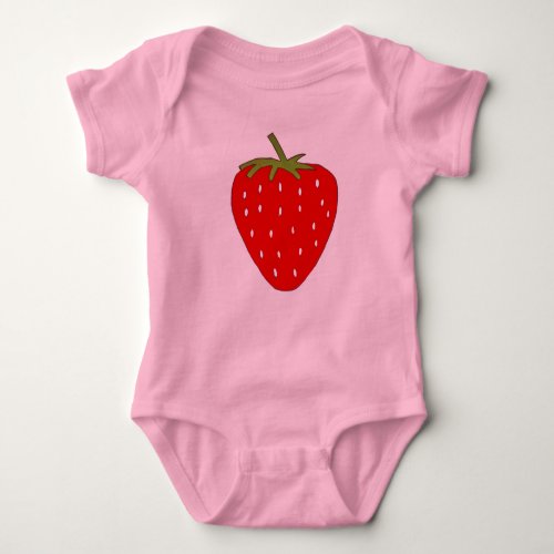 STRAWBERRY BABY BODYSUIT