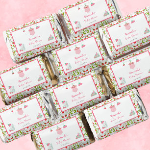 Strawberry Baby Outfit With Pattern Baby Shower Hershey's Miniatures