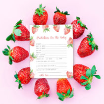 Strawberry - baby predictions and advice