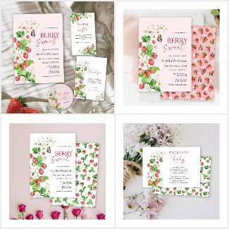 Strawberry Baby Shower