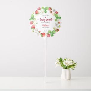 Strawberry Baby Shower Balloon