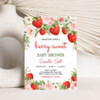 Strawberry Baby Shower