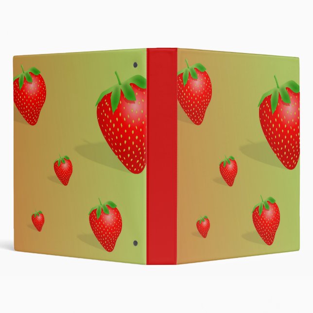 Strawberry Background Binder (Background)